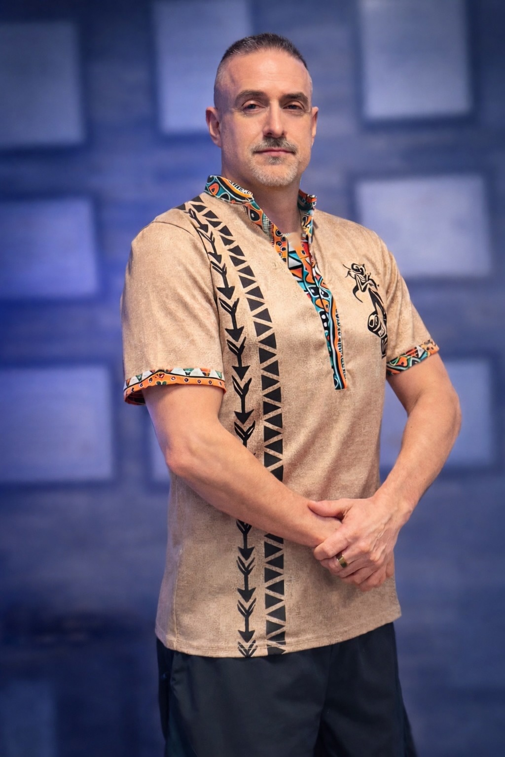 DannyJi standing in the studio